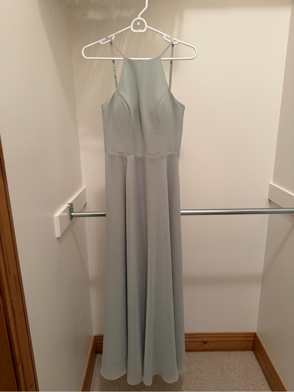 JJ’s House Light Green Halter Dress